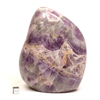 Améthyste à Chevrons - Forme libre n°01 (Lot de 1 pièce)