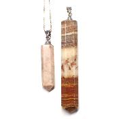 Aragonite - Pendentif pointe