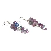 Fluorine Multi - Boucles d'oreilles en grappes