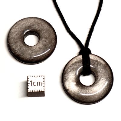 Obsidienne Argentée - Donut