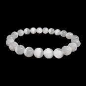 Selenite - Bracelet Boule