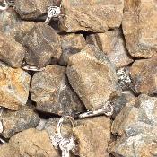 Staurolite - Pendentif pierre brute
