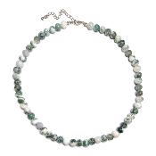 Agate Arbre - Collier Boule