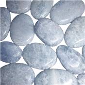 Calcite bleue - galet