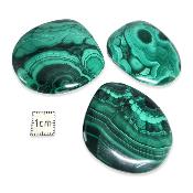 Malachite - pierre plate