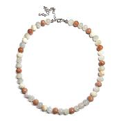 Pierre de Lune Mixte - Collier Boule