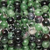 Rubis sur Zoisite - Bracelet Boule 