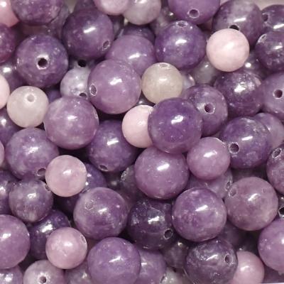 Lepidolite - perles