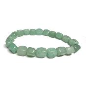 Aventurine Verte - Bracelet pierre roulée