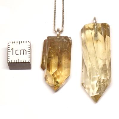 Citrine - Pendentif Pointe