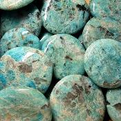 Amazonite de Chine - pierres plates