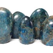 Apatite Bleue - formes libres