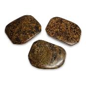 Bronzite - pierres plates