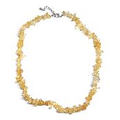 Citrine Chauffée - Collier Baroque