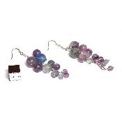 Fluorine Multi - Boucles d'oreilles en grappes