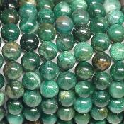 Fuchsite - Bracelets Boules (Lot de 5 pièces)