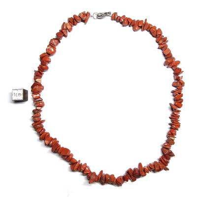 Jaspe Rouge - Collier Baroque