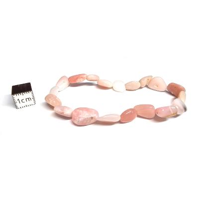 Opale Rose - Bracelet mini pierre roulée