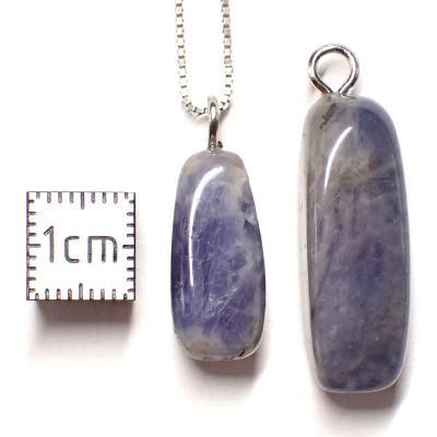 Tanzanite - Pendentif pierre roulée