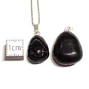 Tourmaline Noire - Pendentif pierre roulée